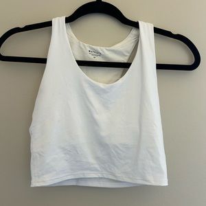 Athleta Workout tank in white size XS